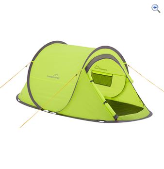 Freedom Trail Pitch and Go Pop-Up Tent - Colour: Lime Freedom Trail Pitch and Go Pop-Up Tent - Colour: Lime